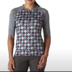 Zoic Milos Short Sleeve Bike Jersey Women's Size Large